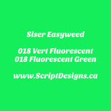18 Fluorescent Green - Siser EasyWeed HTV
