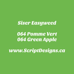 64 Pomme Verte - Siser EasyWeed HTV