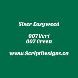 07 Green - Siser EasyWeed HTV