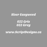 22 Gris - Siser EasyWeed HTV