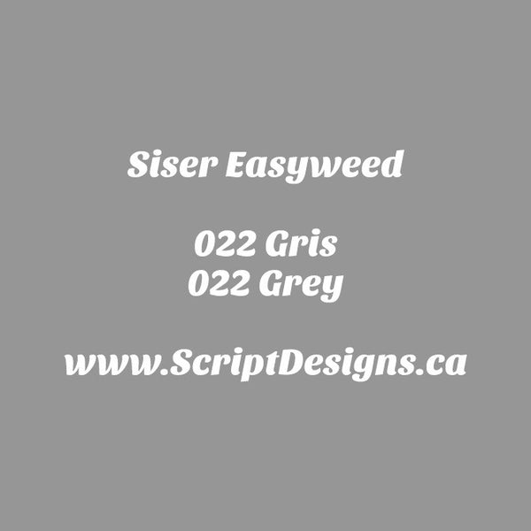 22 Gris - Siser EasyWeed HTV