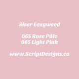 65 Light Pink - Siser EasyWeed HTV