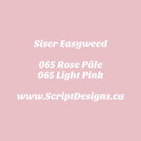 65 Rose Clair - Siser EasyWeed HTV