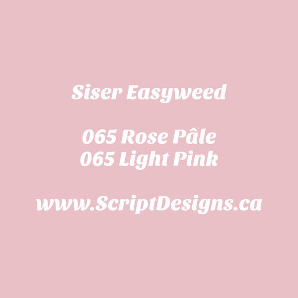 65 Light Pink - Siser EasyWeed HTV