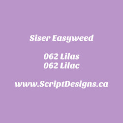 62 Lilac - Siser EasyWeed HTV