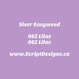 62 Lilas - Siser EasyWeed HTV