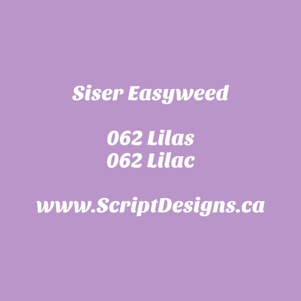 62 Lilac - Siser EasyWeed HTV