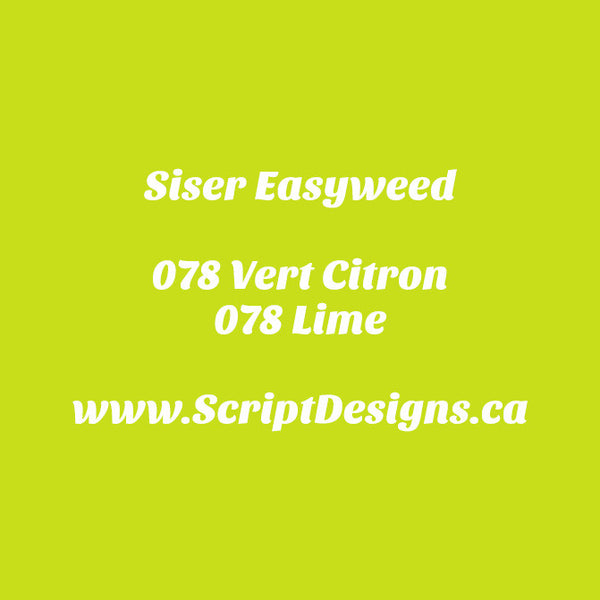78 Lime - Siser EasyWeed HTV