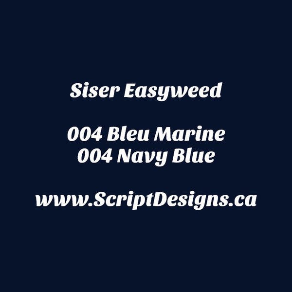 04 Bleu Marine - Siser EasyWeed HTV
