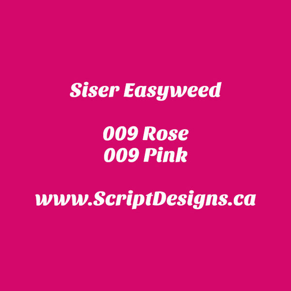 09 Rose - Siser EasyWeed HTV