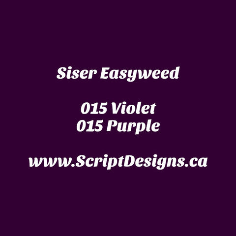 15 Violet/Purple - Siser Easyweed HTV