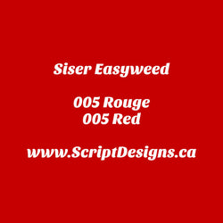 05 Rouge - Siser EasyWeed HTV