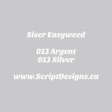13 Argent - Siser EasyWeed HTV