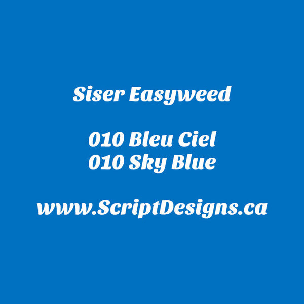 10 Sky Blue - Siser EasyWeed HTV