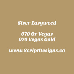 70 Vegas Or - Siser EasyWeed HTV