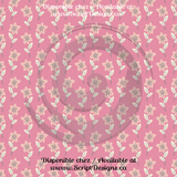 Floral Pink - Patterned HTV (12 Designs) - ScriptDesigns - 1