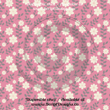 Floral Pink - Patterned HTV (12 Designs) - ScriptDesigns - 9