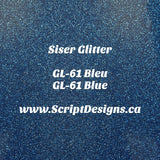 GL-61 Blue - Siser Glitter HTV