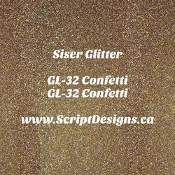 Confettis GL-32 - Siser Glitter HTV