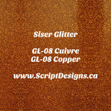 GL-08 Copper - Siser Glitter HTV