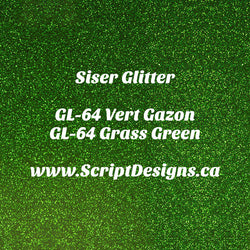 GL-64 Herbe - Siser Glitter HTV