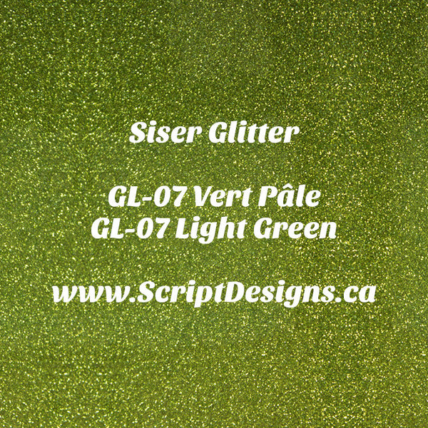 GL02 Black – Glitter HTV