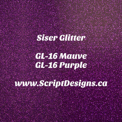 GL-15 Violet - Siser Glitter HTV