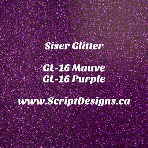 GL-15 Purple - Siser Glitter HTV
