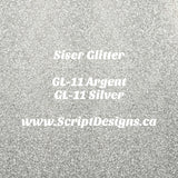 GL-13 Silver - Siser Glitter HTV