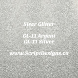 GL-13 Silver - Siser Glitter HTV