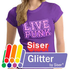 GL-02 Black - Siser Glitter HTV