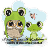 Sweet Critters / Mignons Minois - Froggy and Owly