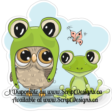 Sweet Critters / Mignons Minois - Froggy et Owly