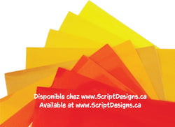Le Bundle Orange et Jaune - Oracal 651
