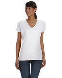 Fruit of the Loom Ladies' 8.3 oz./lin. yd. HD Cotton™ V-Neck T-Shirt