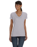 Fruit of the Loom Ladies' 8.3 oz./lin. yd. HD Cotton™ V-Neck T-Shirt