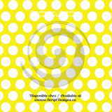 Vinyle adhésif à gros motifs Dots (20 couleurs différentes disponibles) 