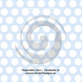 Vinyle adhésif à gros motifs Dots (20 couleurs différentes disponibles) 