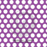 Vinyle adhésif à gros motifs Dots (20 couleurs différentes disponibles) 