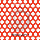 Vinyle adhésif à gros motifs Dots (20 couleurs différentes disponibles) 