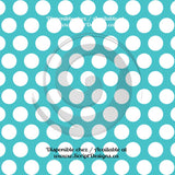 Vinyle adhésif à gros motifs Dots (20 couleurs différentes disponibles) 