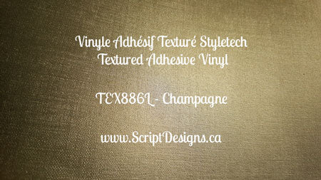 Vinyle adhésif texturé - Styletech