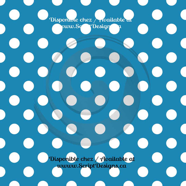Dots Medium - Patterned Adhesive Vinyl (20 different colours available)