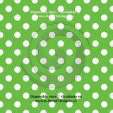 Dots Medium - Patterned Adhesive Vinyl (20 different colours available)