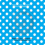 Dots Medium - Patterned Adhesive Vinyl (20 different colours available)