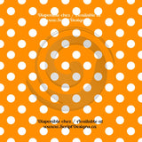 Dots Medium - Patterned Adhesive Vinyl (20 different colours available)