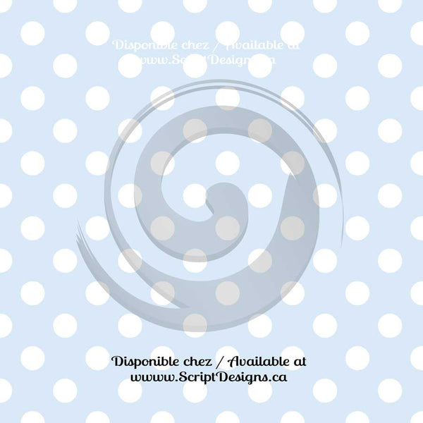 Dots Medium - Patterned Adhesive Vinyl (20 different colours available)