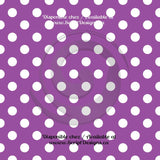 Dots Medium - Patterned Adhesive Vinyl (20 different colours available)