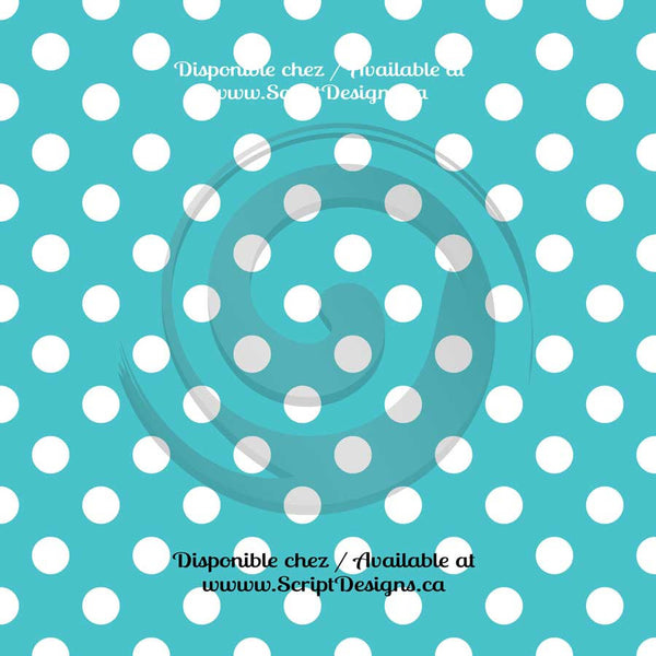 Dots Medium - Patterned Adhesive Vinyl (20 different colours available)