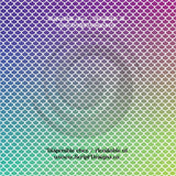 Mermaid Multi Colour Solid Petite - Patterned Adhesive Vinyl (12 Designs)